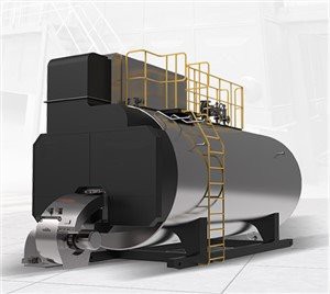 หม้อต้มไอน้ำแบบใช้น้ำมัน/แก๊ส